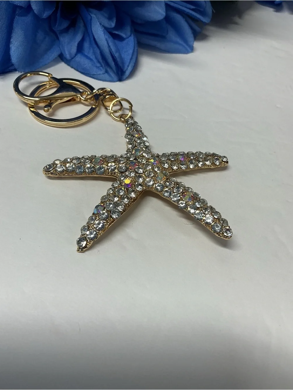 🌟STUNNING LARGE STARFISH BAG CHARM